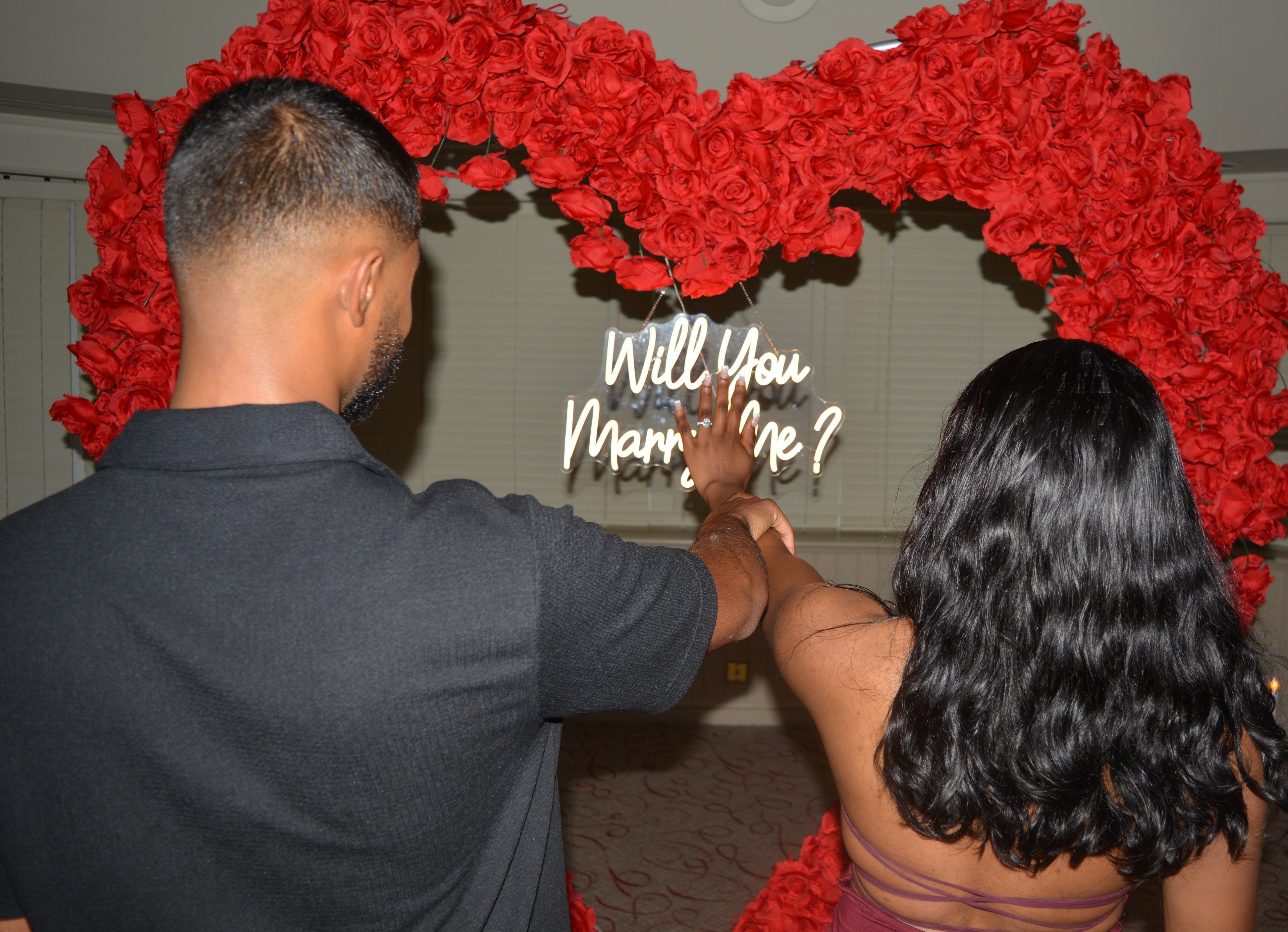 A Romantic Surprise Proposal at Donnington Valley Hotel, Newbury