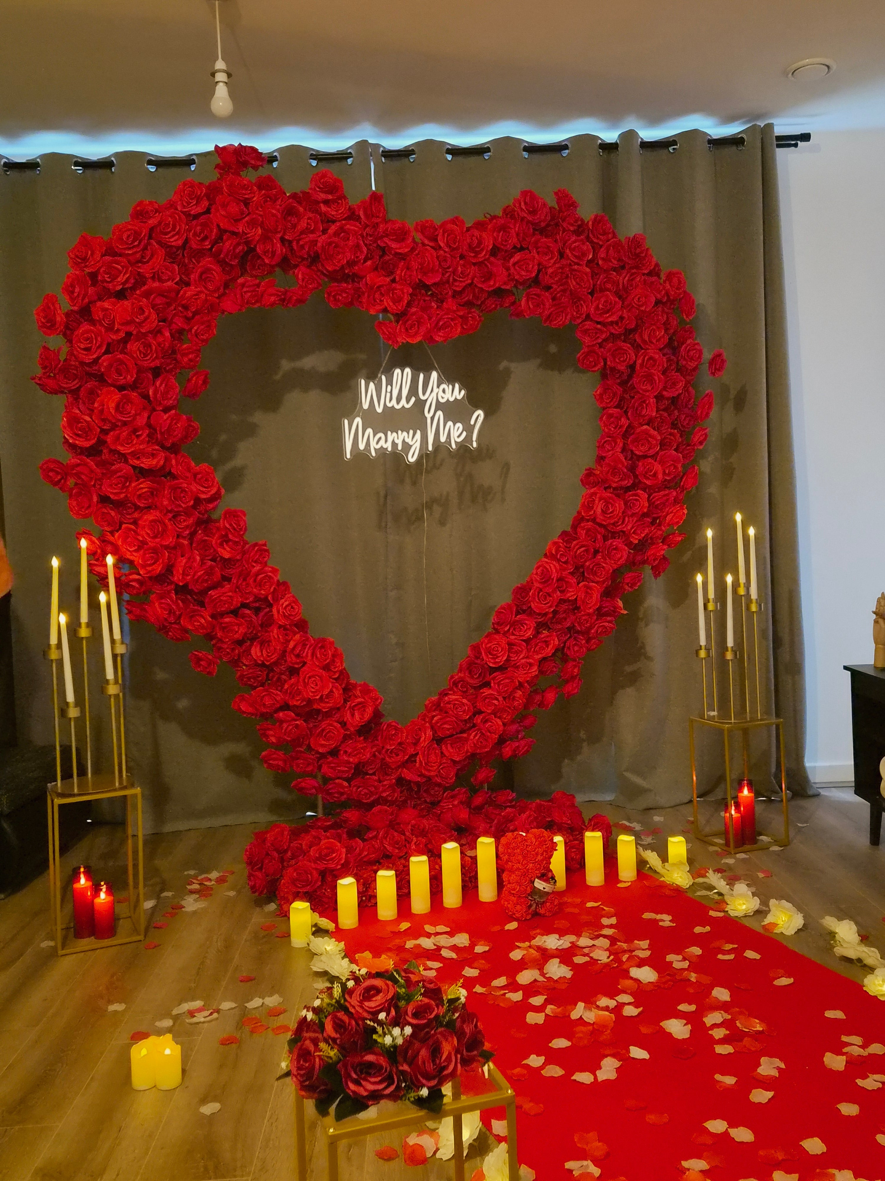 A Beautiful Surprise Proposal at Home in Wembley, London